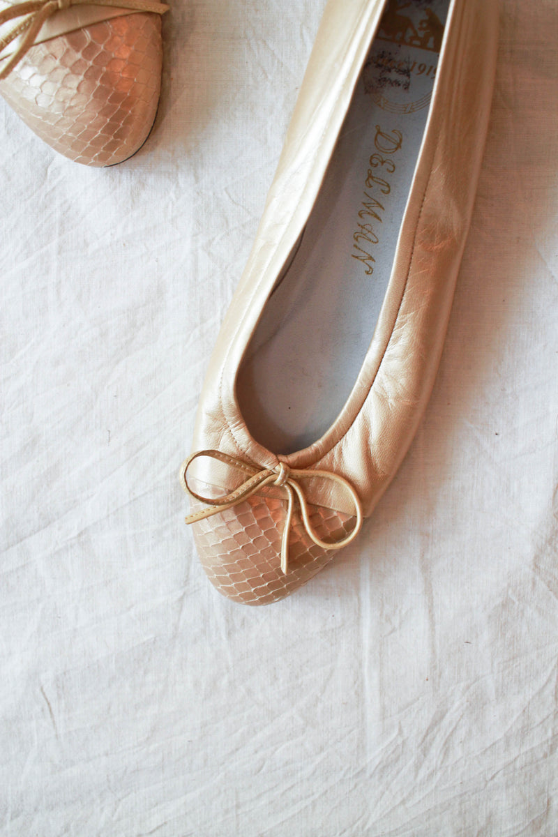 delman ballet flats