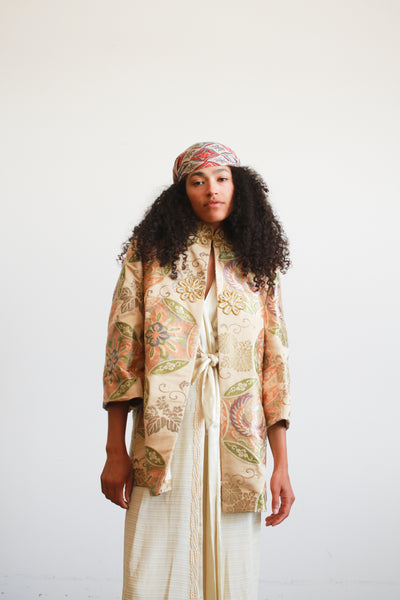 1950s Japanese Motif Brocade Jacket