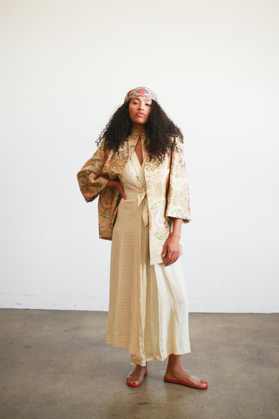 1950s Japanese Motif Brocade Jacket