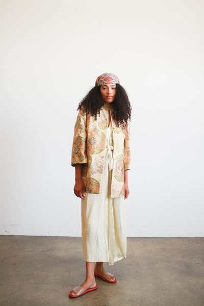 1950s Japanese Motif Brocade Jacket