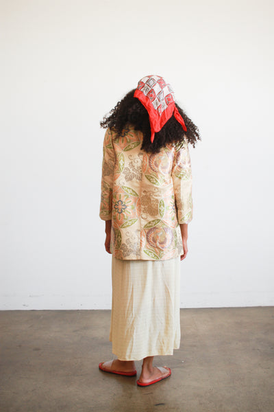 1950s Japanese Motif Brocade Jacket