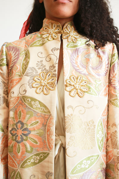 1950s Japanese Motif Brocade Jacket