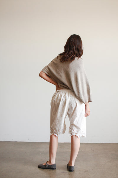 Victorian White Cotton Eyelet Bloomers