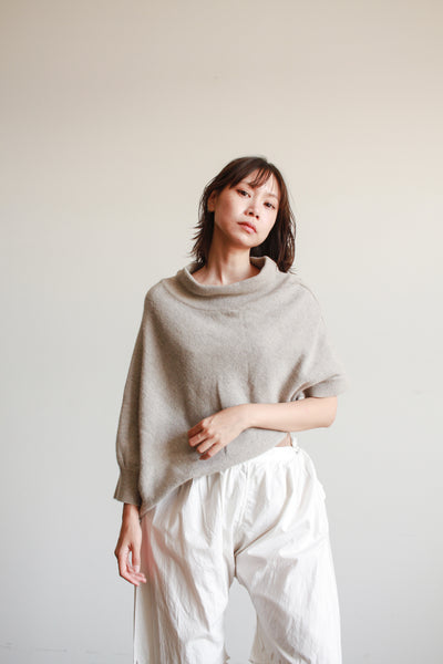 1980s Issey Miyake Wool Asymmetric Sweater