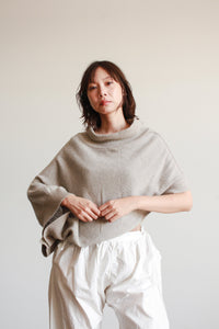 1980s Issey Miyake Wool Asymmetric Sweater