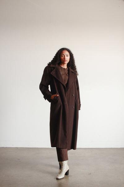 Albert nipon wool coat on sale