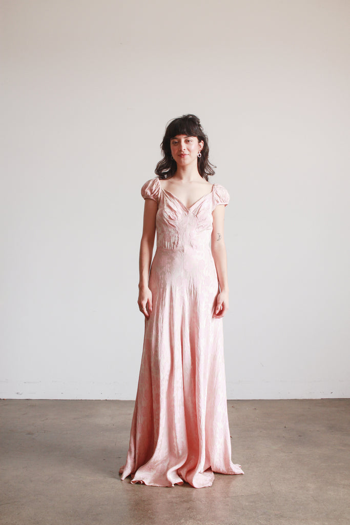 silk damask dress Silk Damask Dress