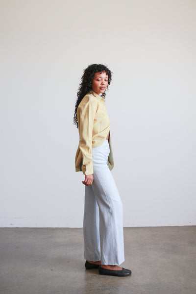 1970s Courrèges Light Blue Pants