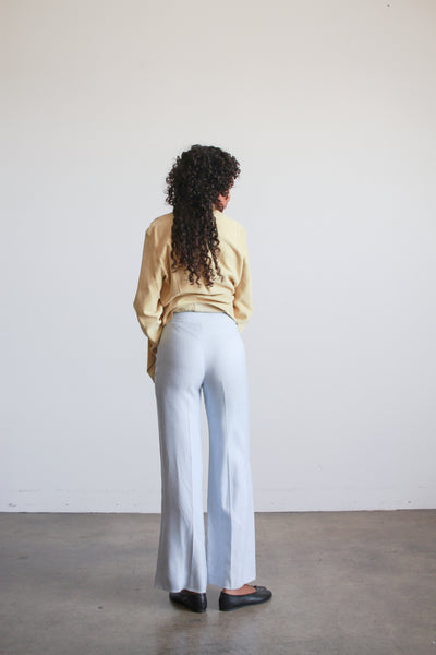 1970s Courrèges Light Blue Pants