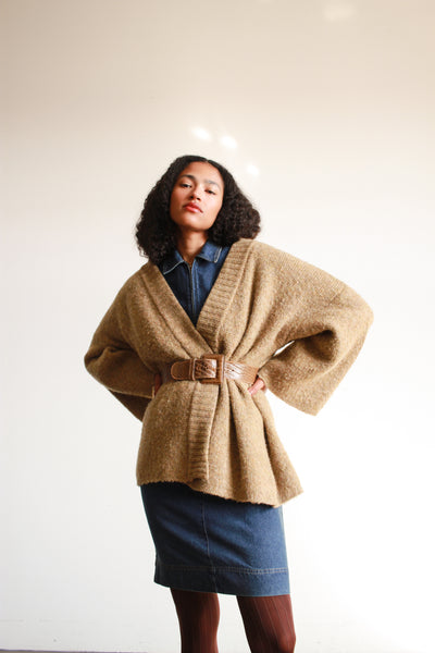 1970s Bonnie Cashin Design Wool Knit Jacket