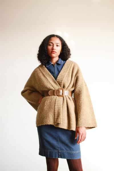 1970s Bonnie Cashin Design Wool Knit Jacket