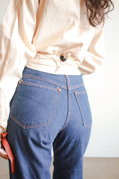 1950s Union Made Blue Denim Jeans