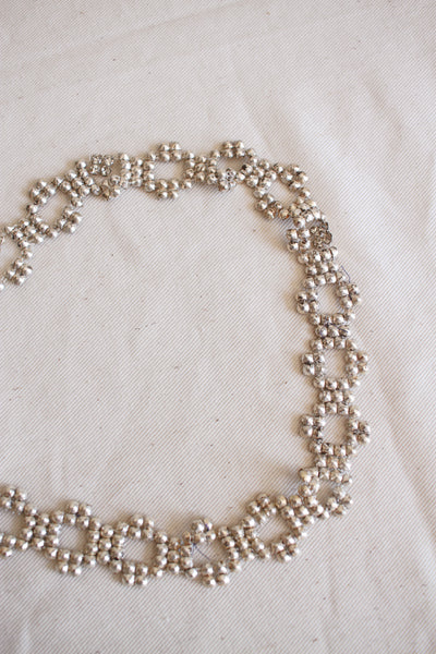 1950s Rhinestone Link Belt