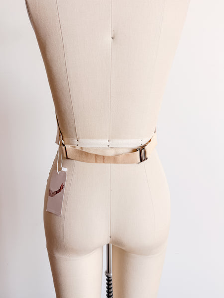 1930s White Cotton Vest