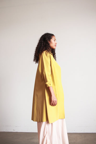 1950s Chartreuse Garbardine A-Line Jacket