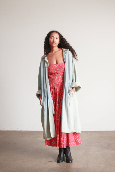 1990s CP Shades Light Denim Duster