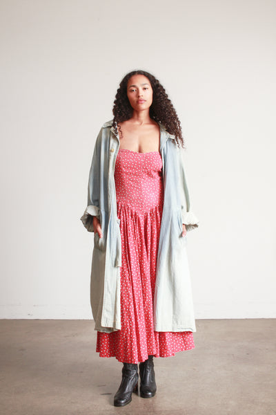 1990s CP Shades Light Denim Duster