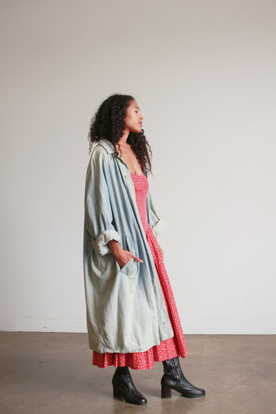 1990s CP Shades Light Denim Duster