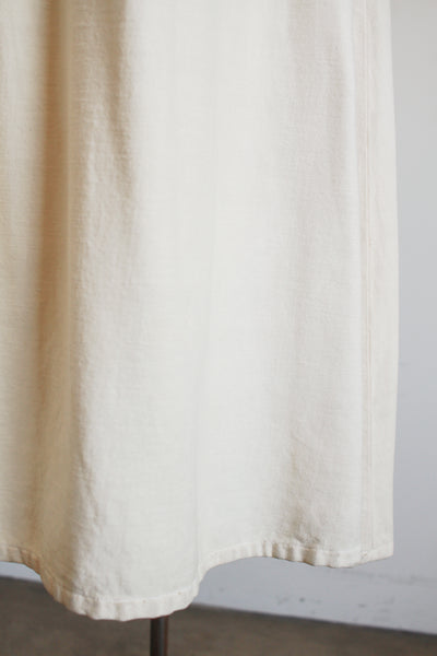 1900s Cream Cotton Crochet Collar Nightgown