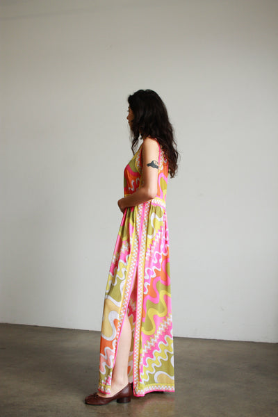 1960s Pucci Print Coverup Dress