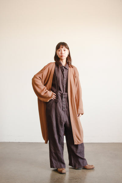 1980s Camel Duster Cardigan