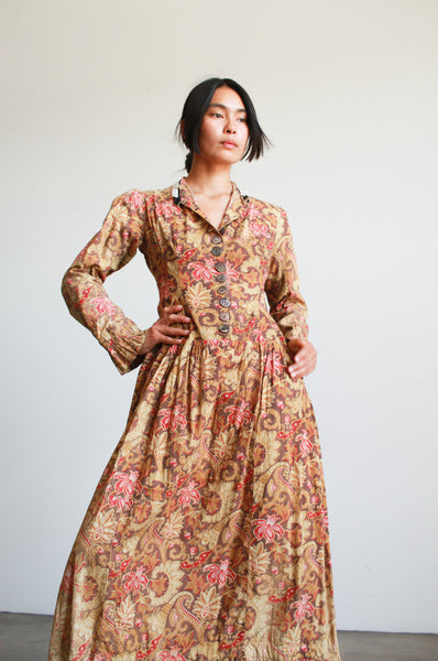 modern calico dress the Self-Conscious Girl's dress calico ver