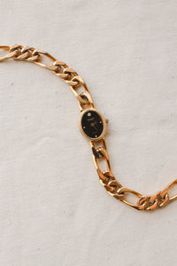 1980s Gruen Gold Figaro Watch