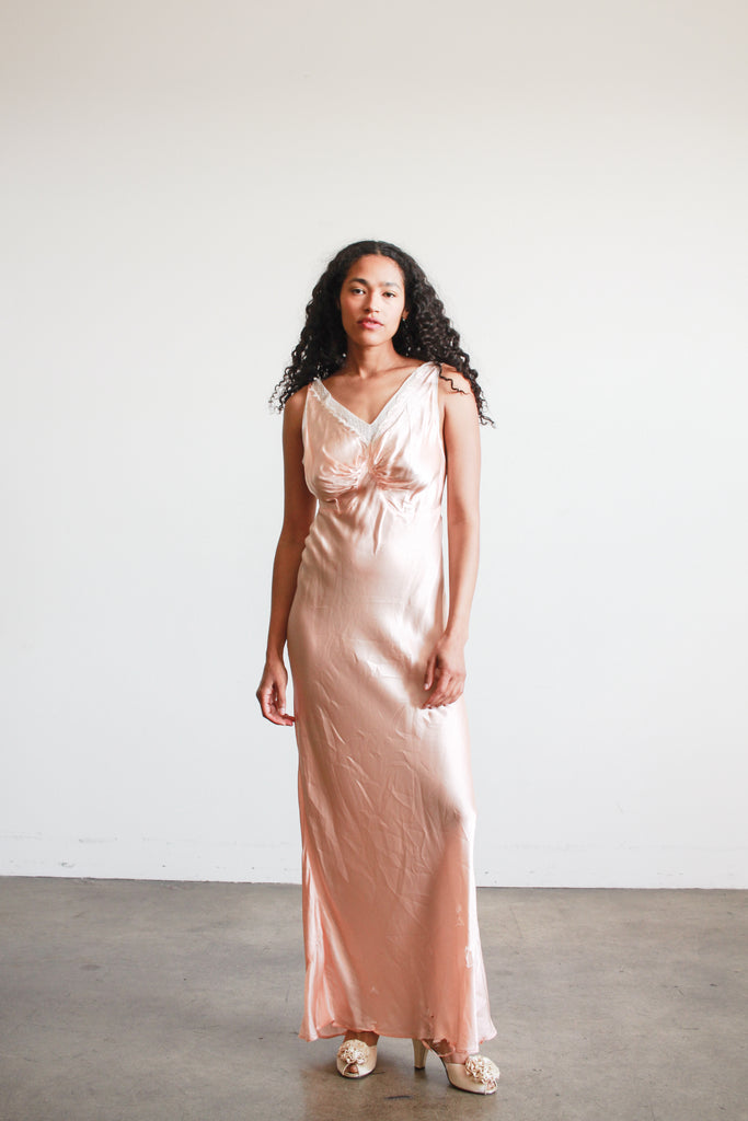 pink rayon dress Warm Pink Rayon Paisley Printed Long Dress