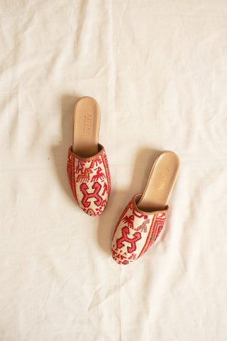Artemis Woven Kilim Mules | 40