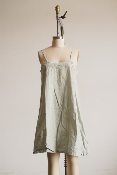 Antique Seaglass Dyed Cotton Camisole Dress S/M