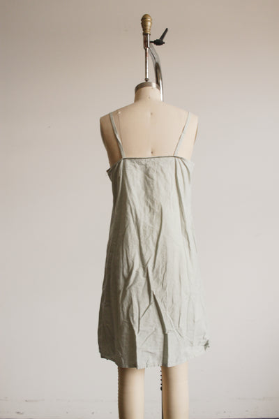 Antique Seaglass Dyed Cotton Camisole Dress S/M