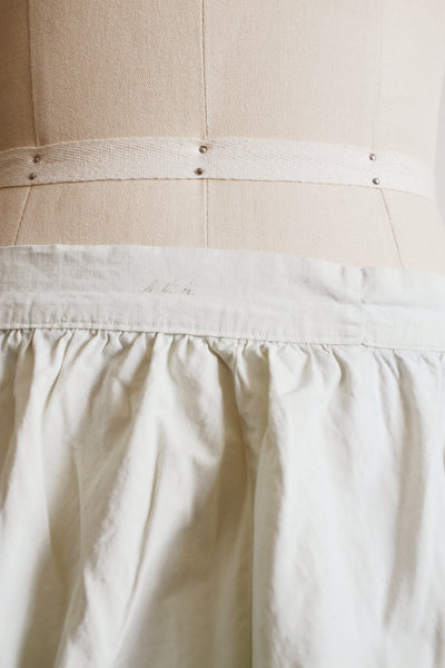 Antique Mint Dyed Cotton Bloomers
