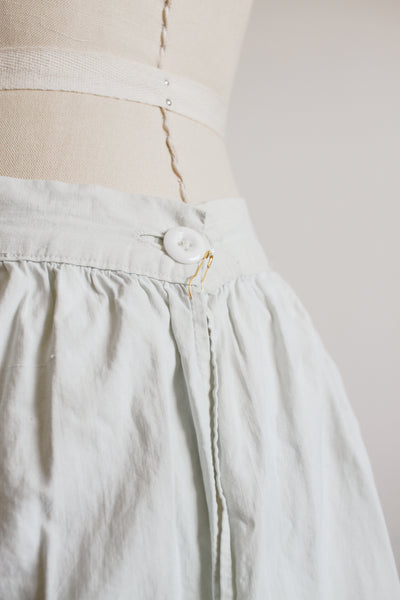 Antique Mint Dyed Cotton Bloomers