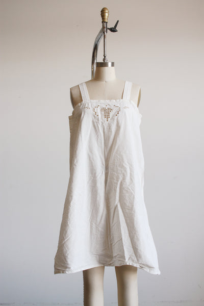 Antique White Cut Out EB Dress M/L