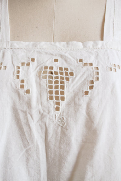 Antique White Cut Out EB Dress M/L