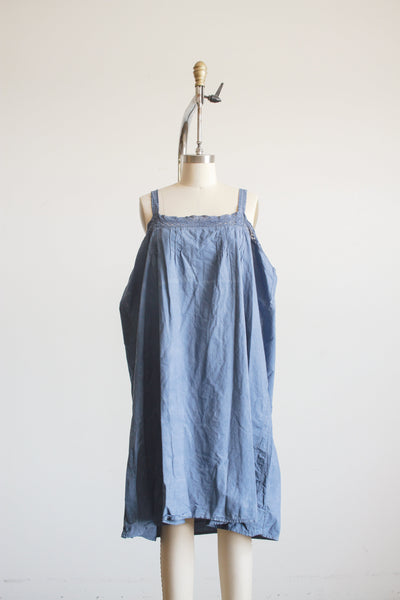 Antique Indigo Dyed Tank Dress L/XL