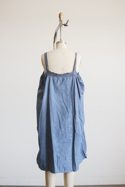 Antique Indigo Dyed Tank Dress L/XL