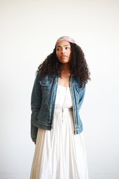 1990s Ralph Lauren Denim Fitted Jacket