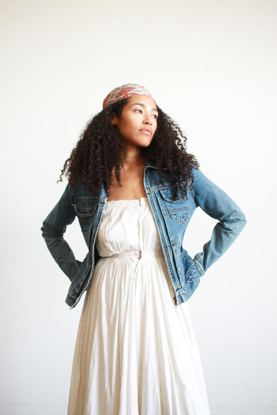 1990s Ralph Lauren Denim Fitted Jacket