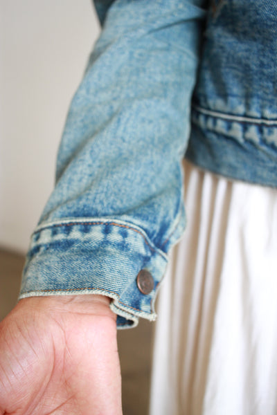 1990s Ralph Lauren Denim Fitted Jacket