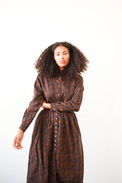 1970s Abercrombie & Fitch Paisley Wool Set