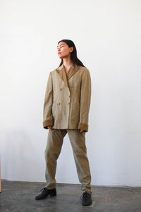 1990s Romeo Gigli Pinstripe Wool Suit