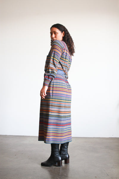 1970s Missoni Striped Wool Dress