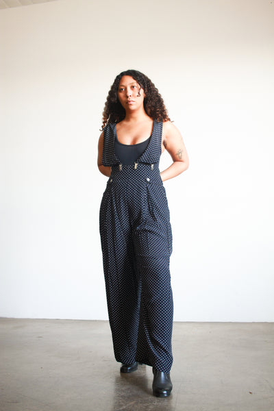 1990s ABS Polka Dot Rayon Jumper