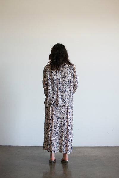 1920s Violet Medley Dress Set
