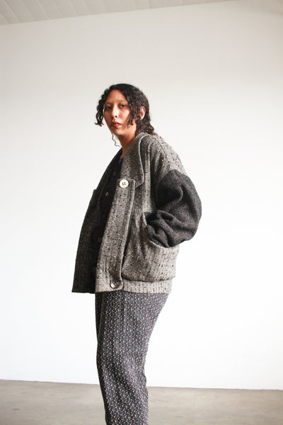 1980s Matsuda Woven Vest Jacket