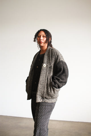 1980s Matsuda Woven Vest Jacket