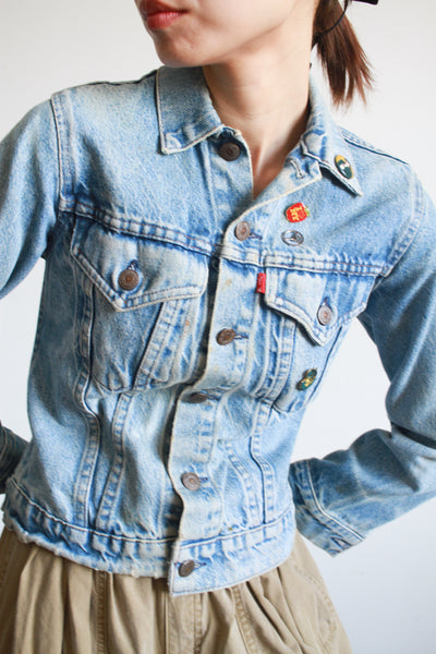 1980s Levis Lightwash Denim Jacket
