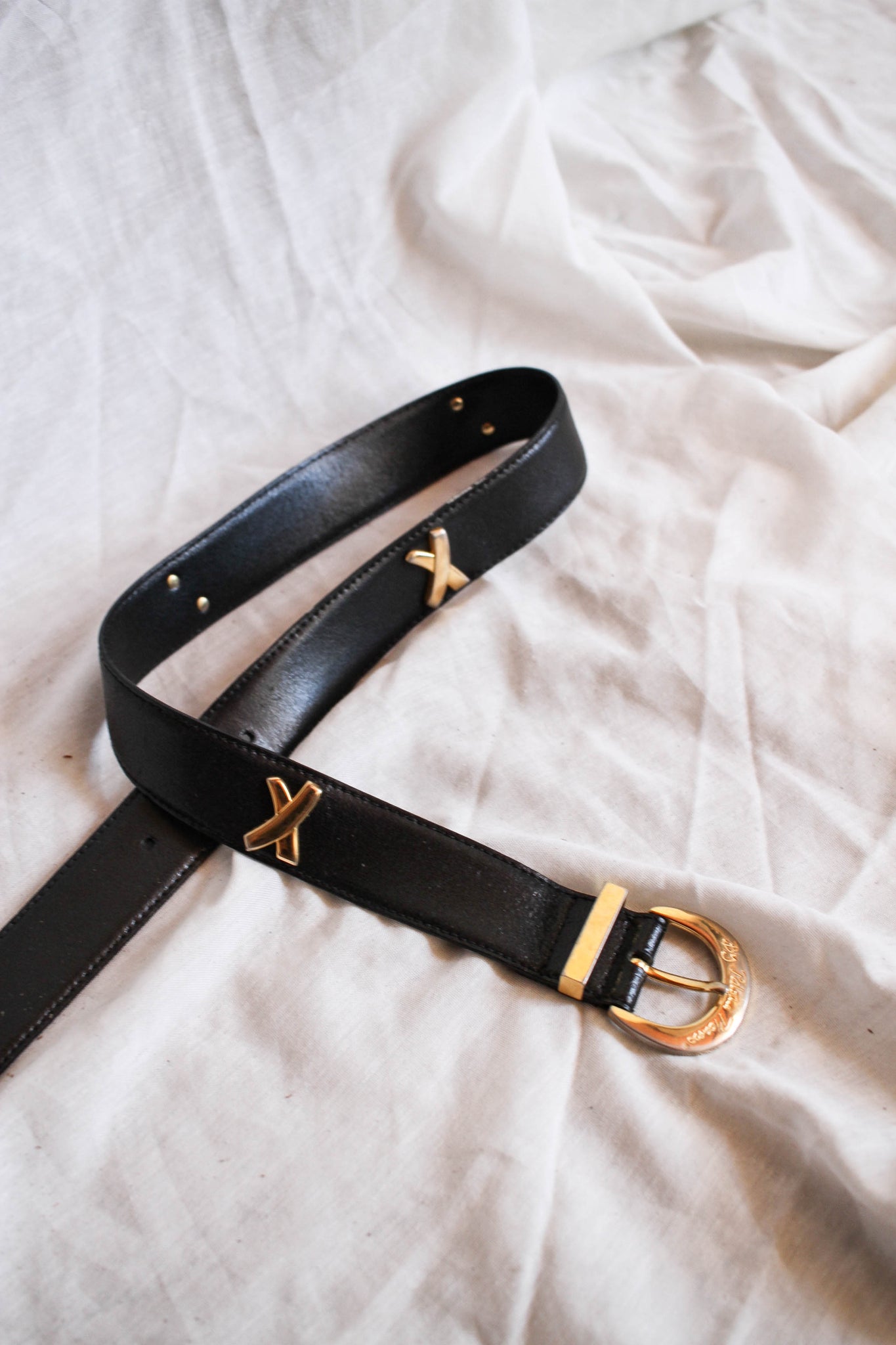 1980s Paloma Picasso Leather Belt