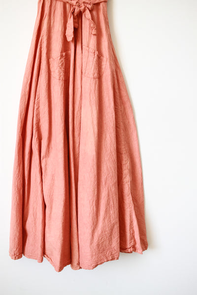 1970s Deadstock Cotton Dyed Maxi Dress